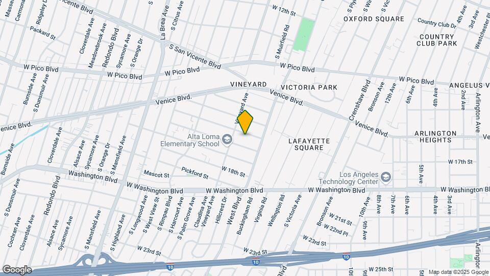 4542 W 17th St, Unit 3 Mapa y Detalles de la Ubicación