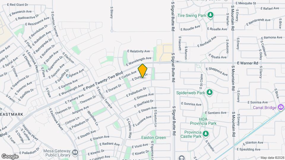 10564 East Sebring Avenue Map and Location Details