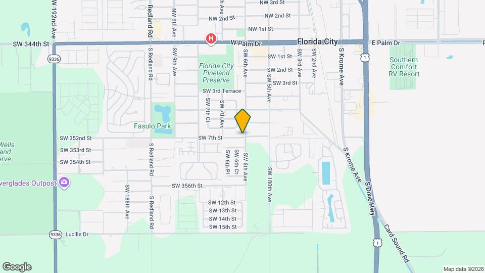608 SW 7th St Map and Location Details