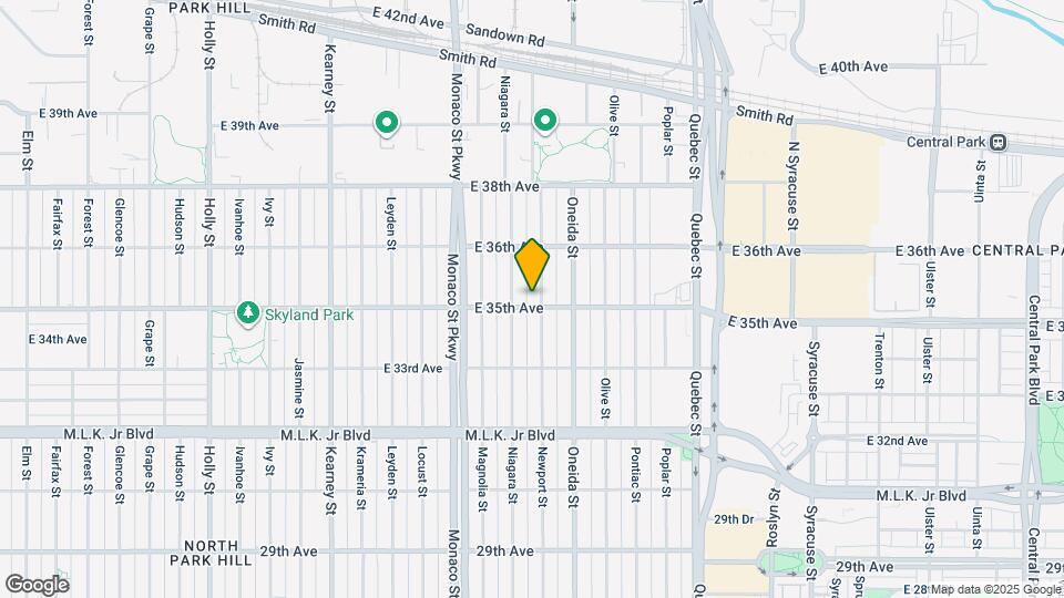 3511 Newport St Map and Location Details