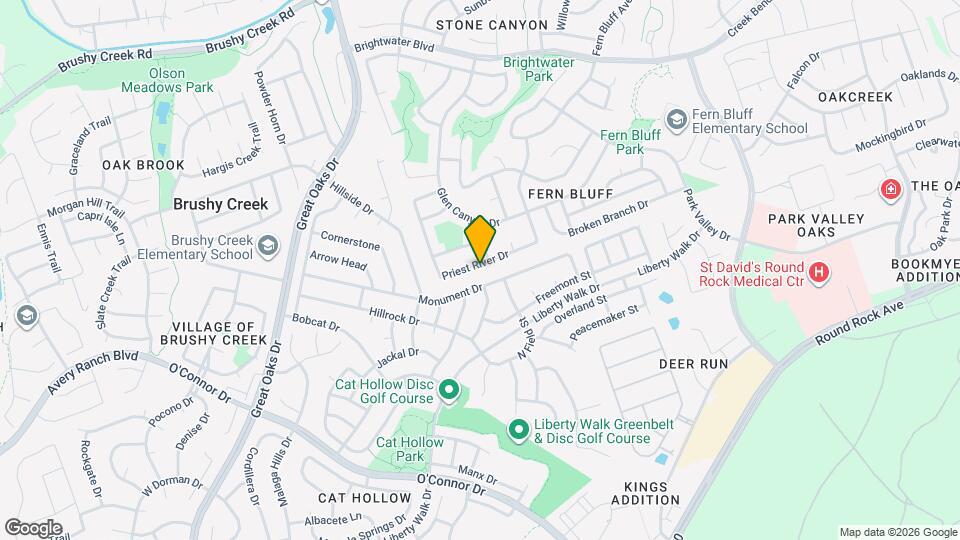 8417 Priest River Dr Map and Location Details