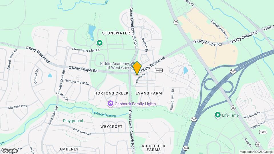 4240 Vallonia Dr Map and Location Details