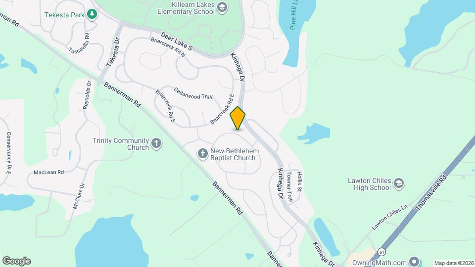 3440 Rosemont Ridge Rd Map and Location Details