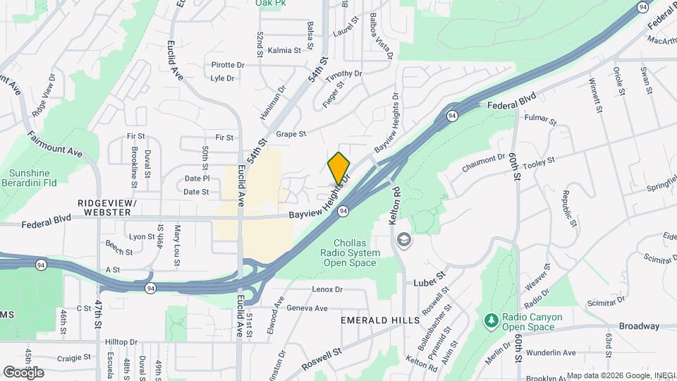 1681 Bayview Heights Dr, Unit 32 Map and Location Details