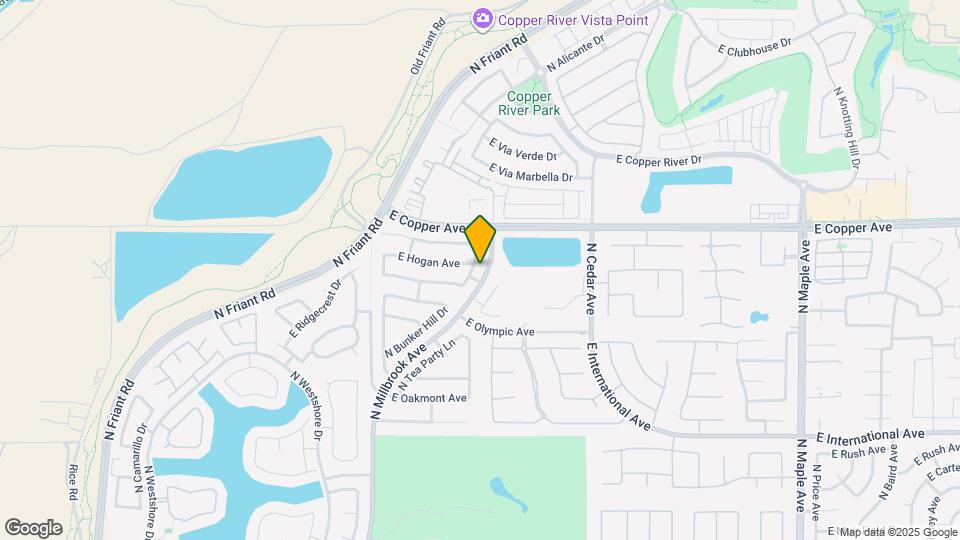 10848 N Bunker Hill Dr Map and Location Details