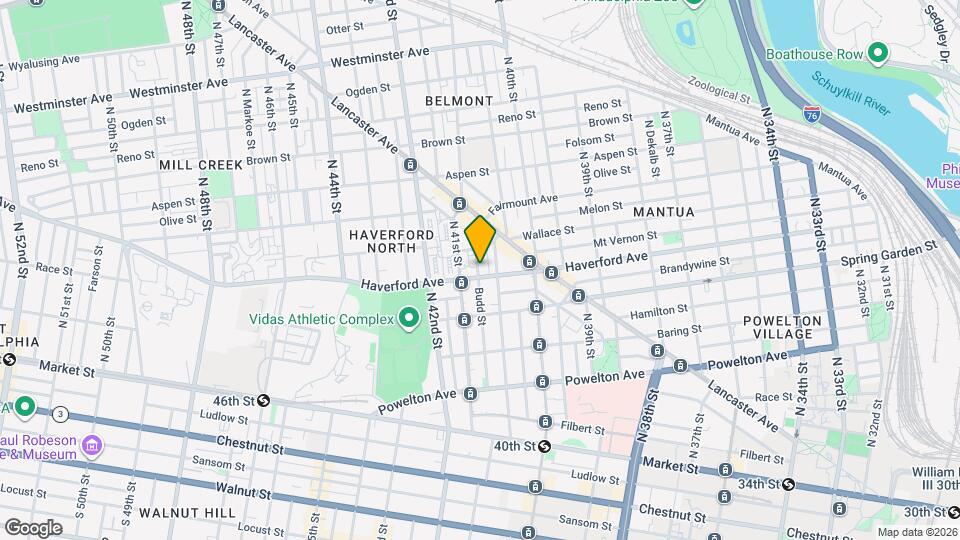 4049 Haverford Ave, Unit Unit 2 Map and Location Details