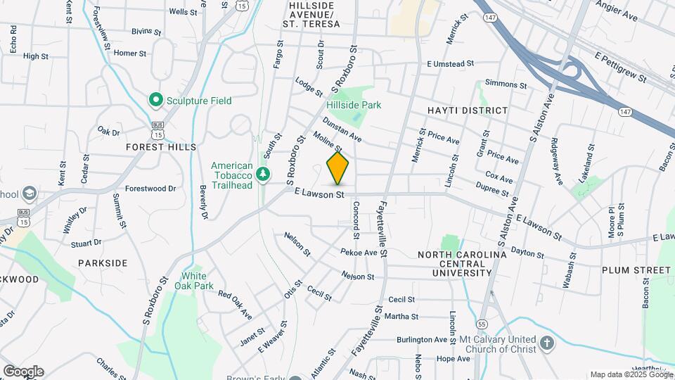 301 E Lawson St Map and Location Details