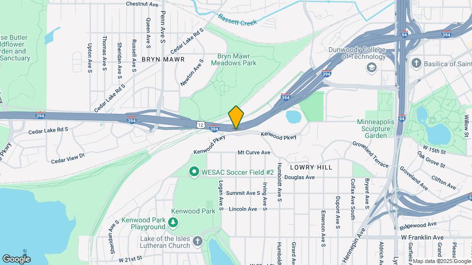 1108 Kenwood Pkwy Map and Location Details