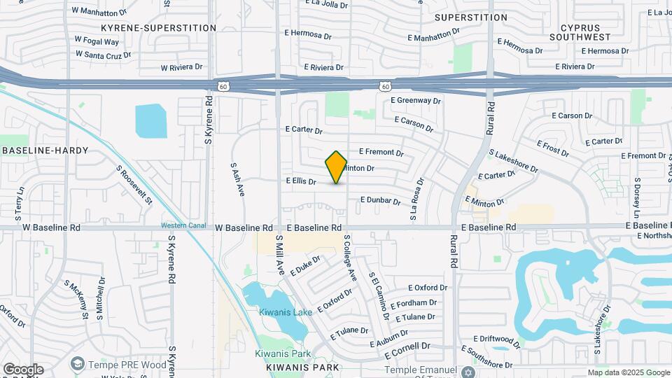 227 E Ellis Dr Map and Location Details