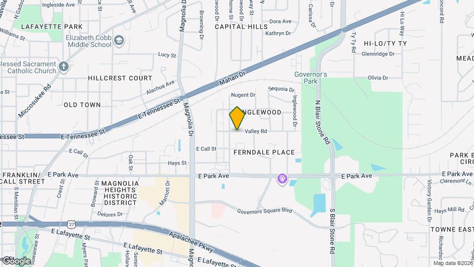 1503 Valley Rd Map and Location Details