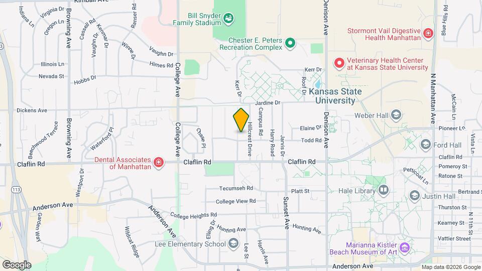 1504 Hartford Rd Map and Location Details