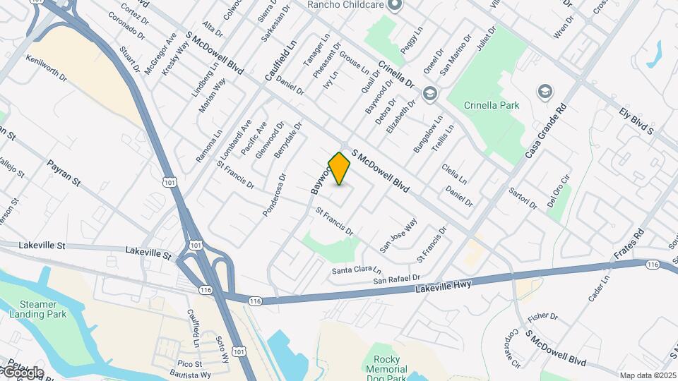 1017 Carob Ct Map and Location Details