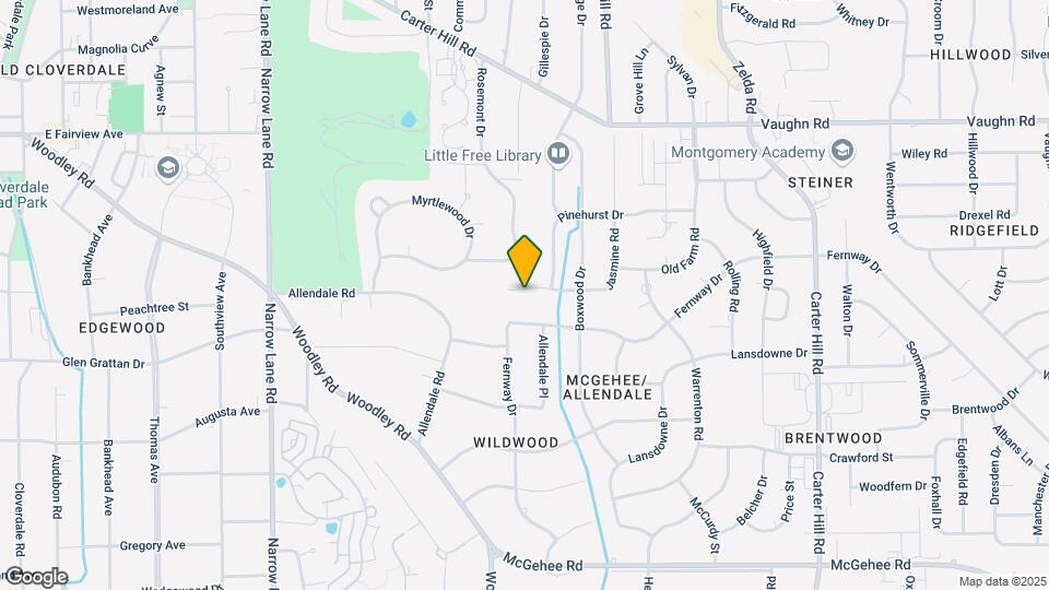 2516 Jasmine Rd Map and Location Details
