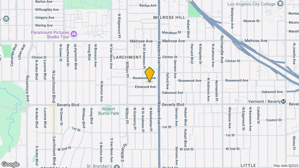 4737 Elmwood Ave Mapa y Detalles de la Ubicación