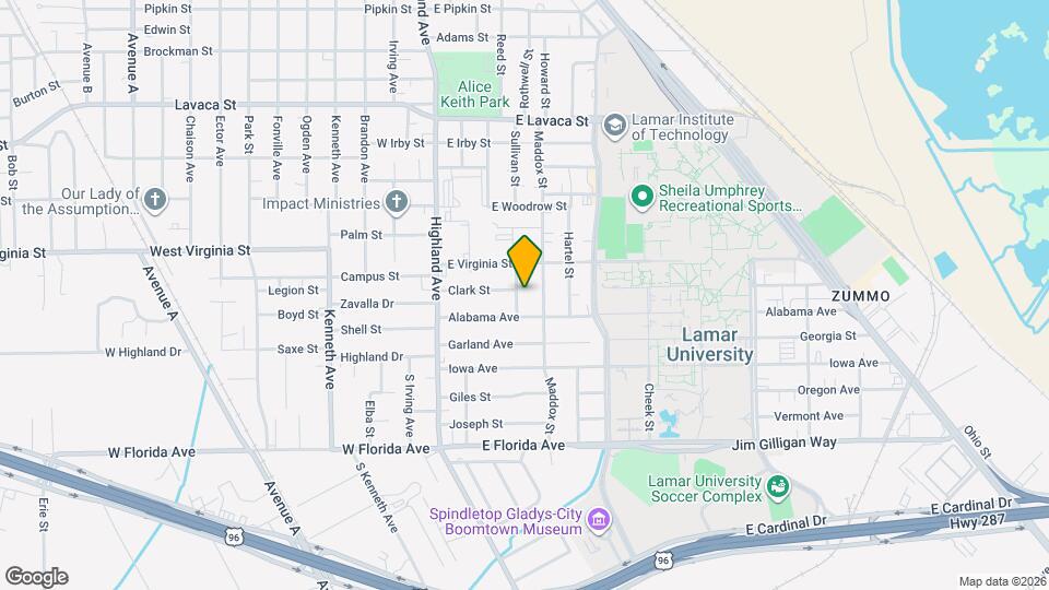 4655 Sullivan St Map and Location Details