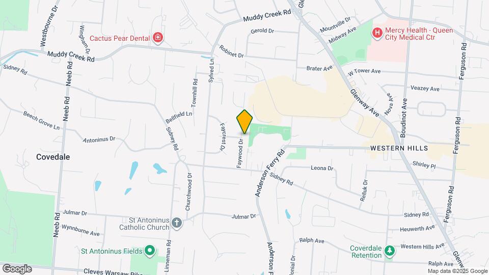 2040 Faywood Dr Map and Location Details