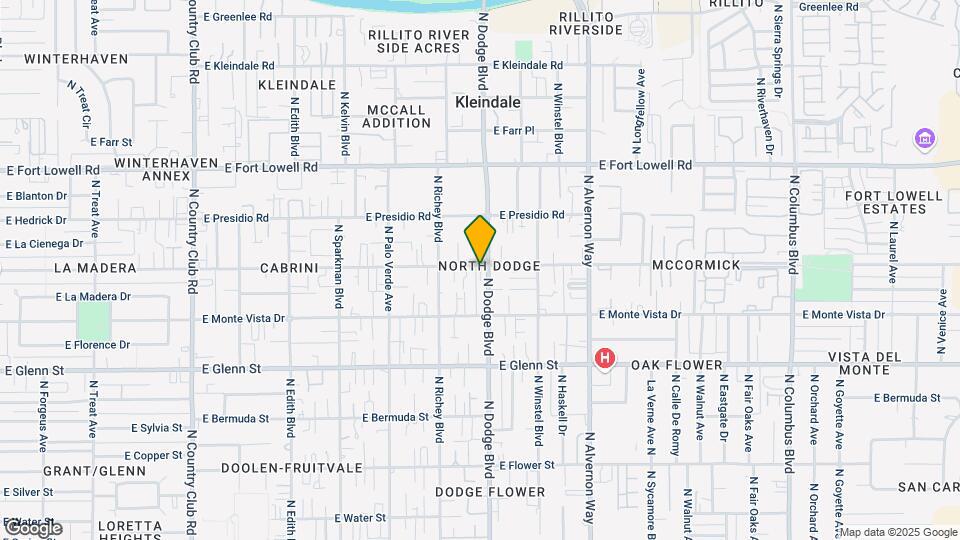 3648-3652 Blacklidge Dr Map and Location Details
