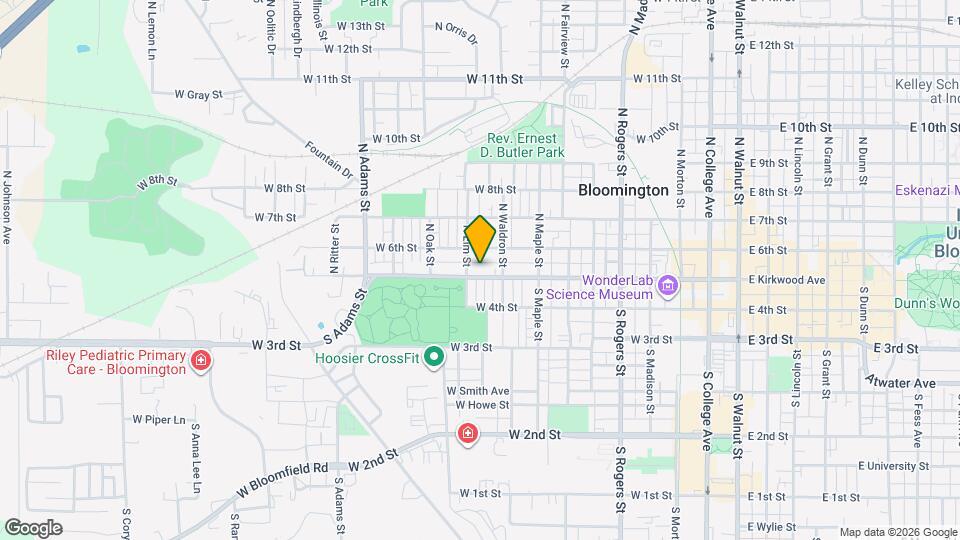 924 West Kirkwood Avenue Mapa y Detalles de la Ubicación