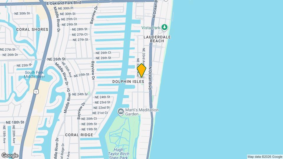 2207 NE 33rd Ave Map and Location Details