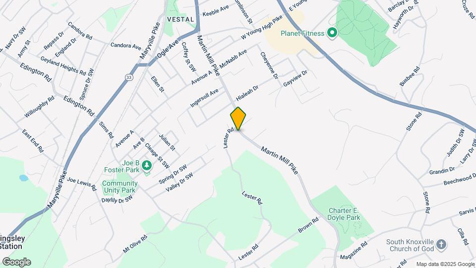 606 Lester Rd, Unit A Mapa y Detalles de la Ubicación