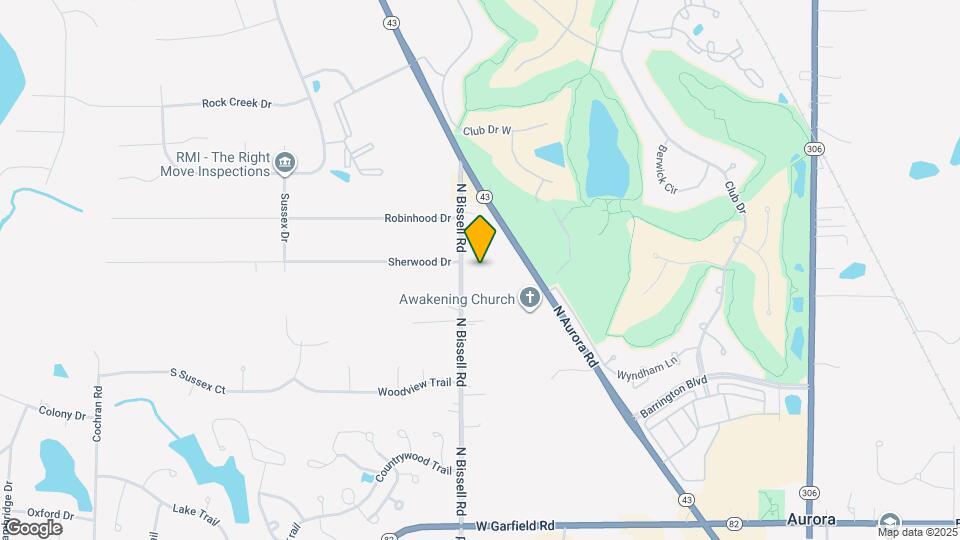 300 N Bissell Rd Map and Location Details