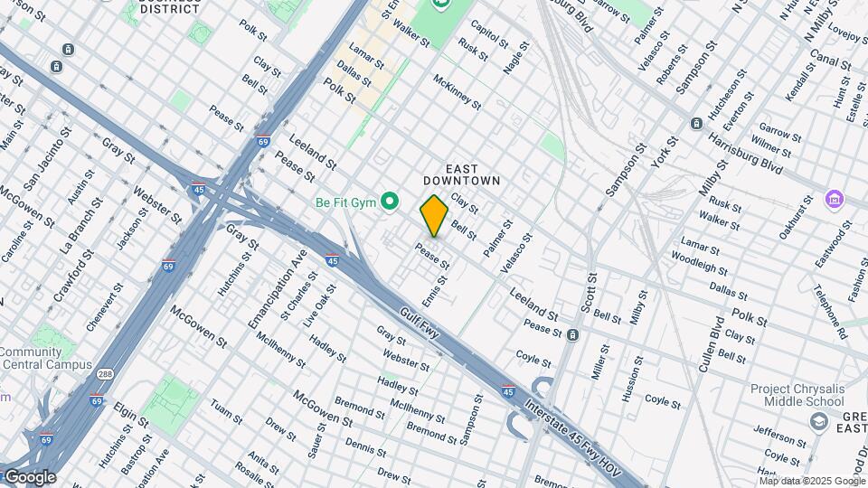 2824 Leeland St Map and Location Details