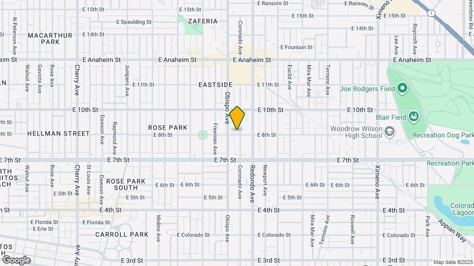 3229 E 8th St, Unit 3229 E 8th St Map and Location Details