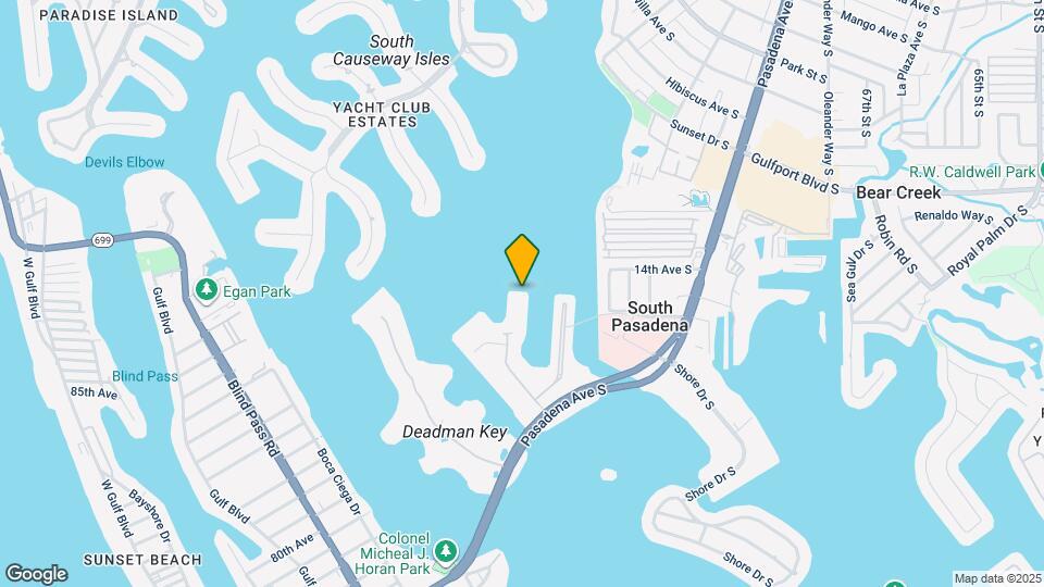 7665 Sun Island Dr S, Unit 411 Map and Location Details