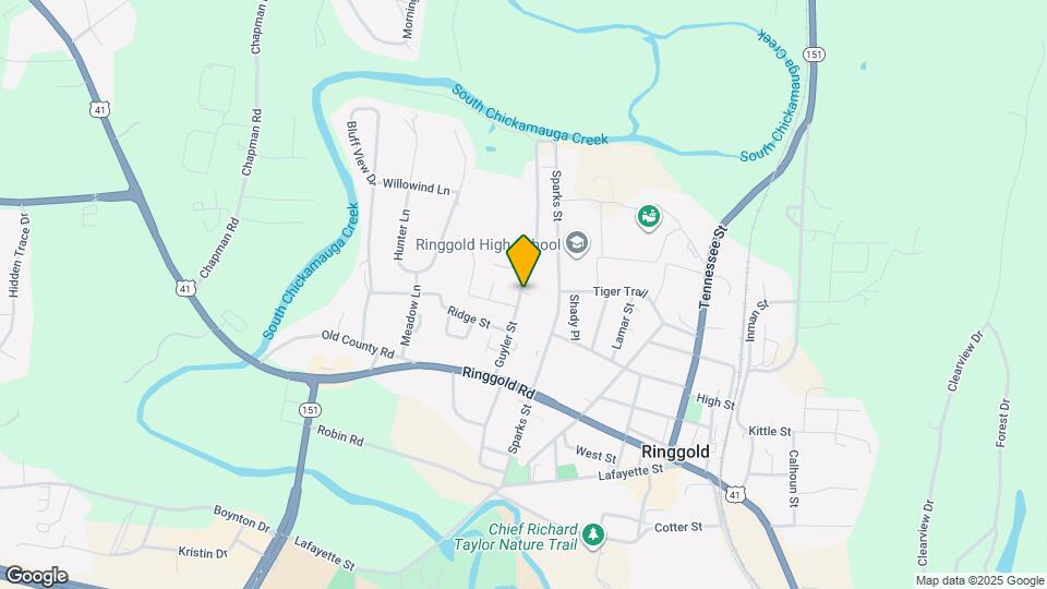 464 Guyler St Mapa y Detalles de la Ubicación