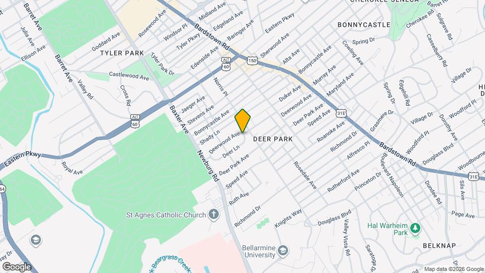 1736 Deerwood Ave, Unit Unit #1 Map and Location Details