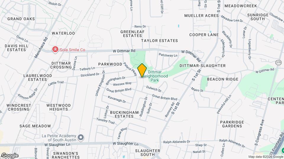 8410 Cockney Dr Mapa y Detalles de la Ubicación