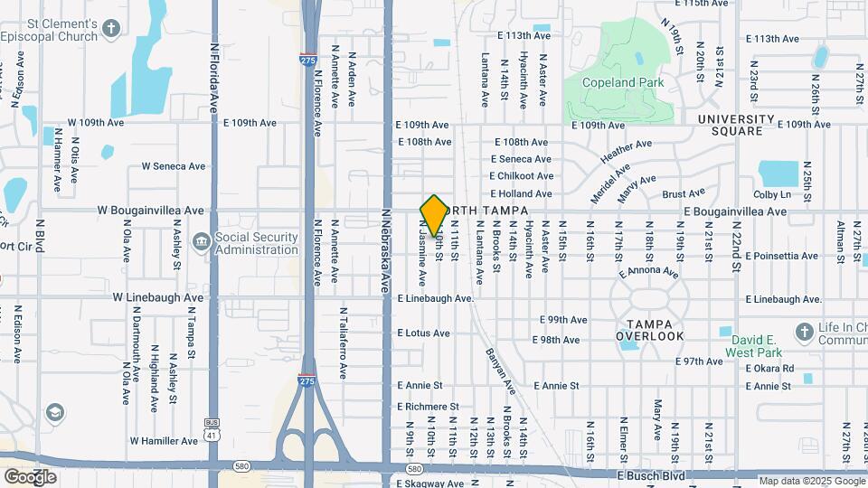 10106 N 10th St Mapa y Detalles de la Ubicación