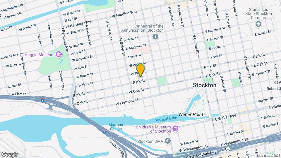 700 N Edison St Map and Location Details