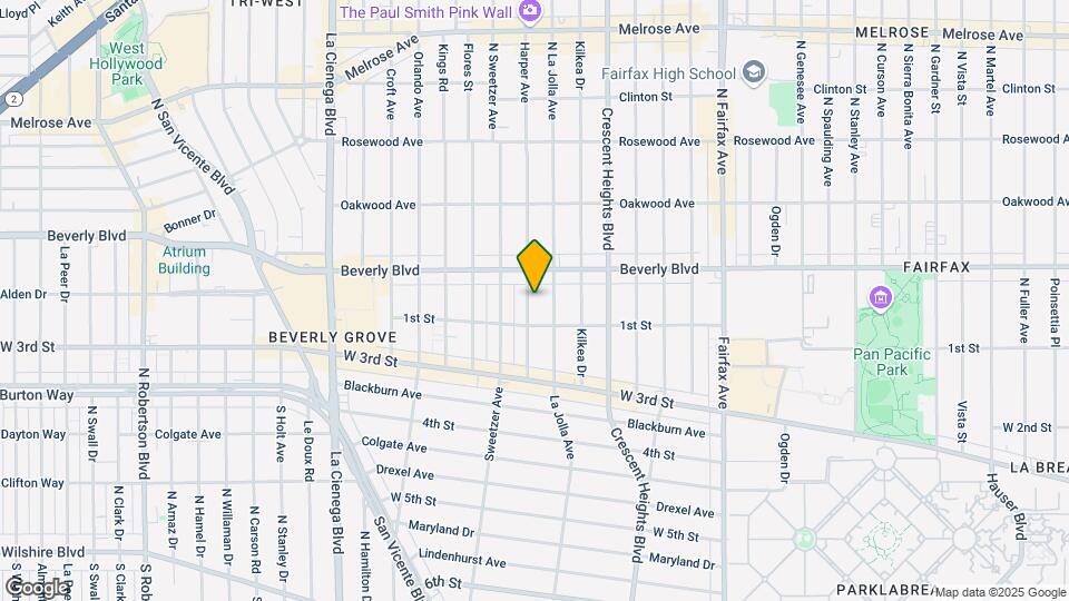122 N Harper Ave Map and Location Details