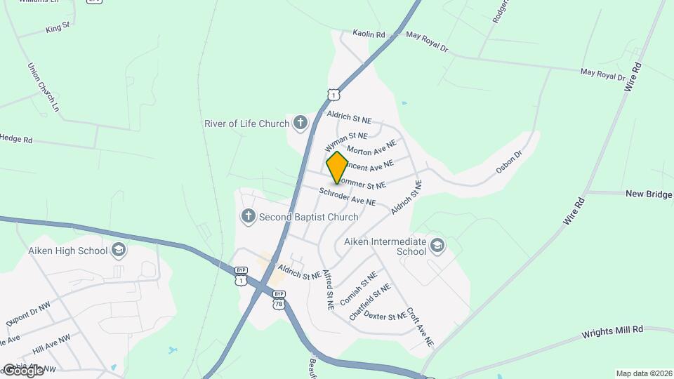 664 Schroder Ave NE Map and Location Details