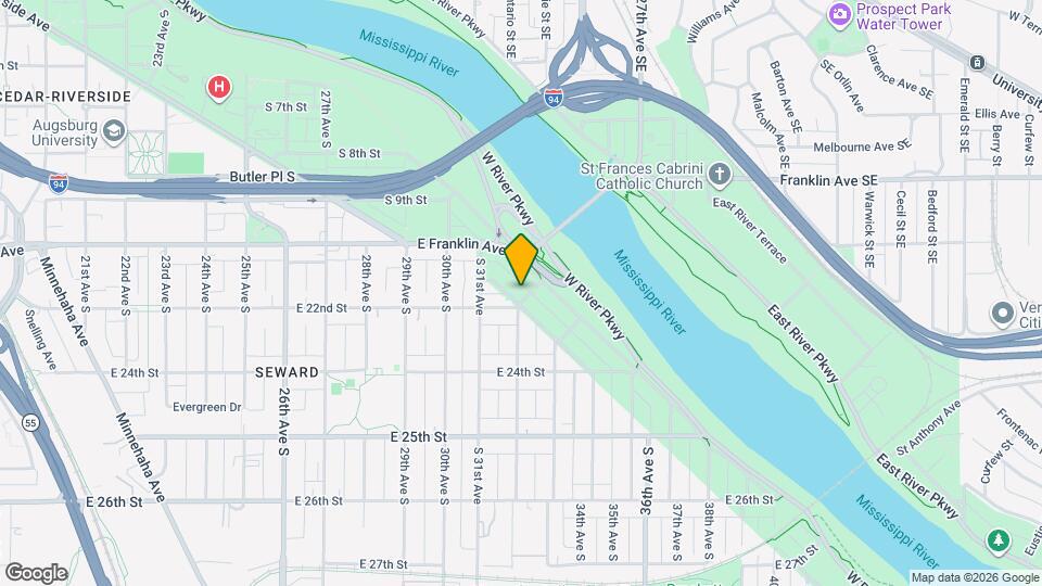 2141 Minneapolis Ave, Unit #1 Map and Location Details