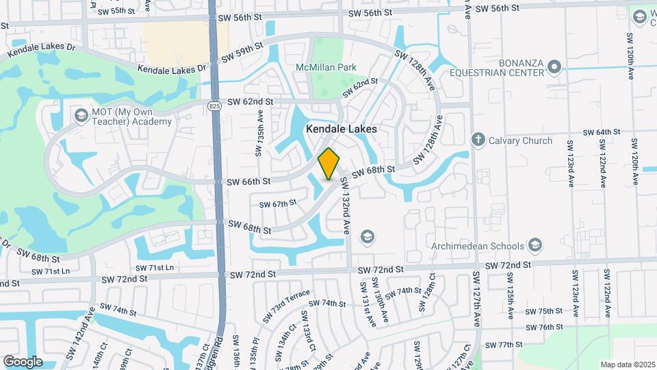 13231 SW 68th St Map and Location Details