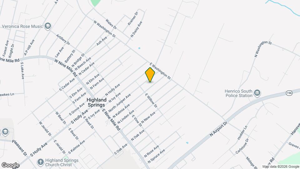 212 N Kalmia Ave Mapa y Detalles de la Ubicación