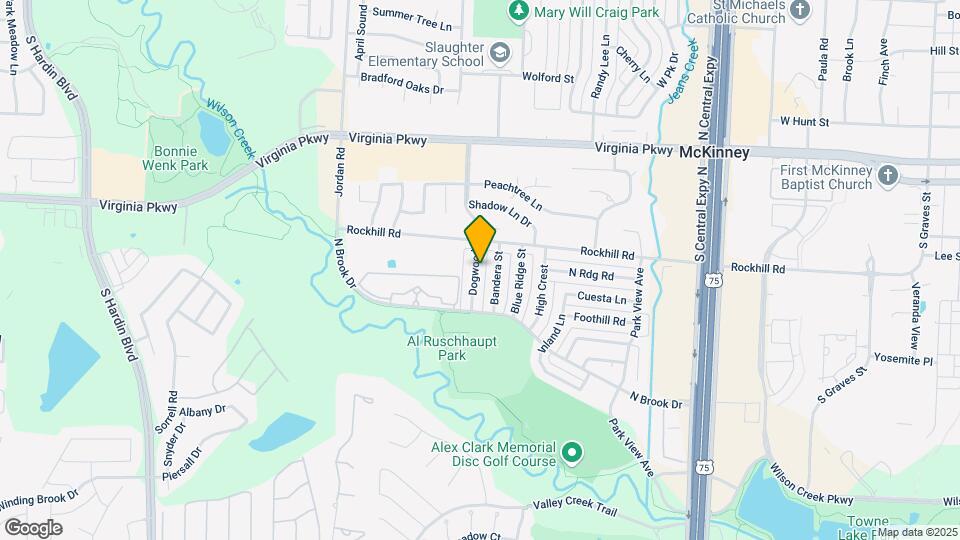 611 Dogwood Trail Mapa y Detalles de la Ubicación