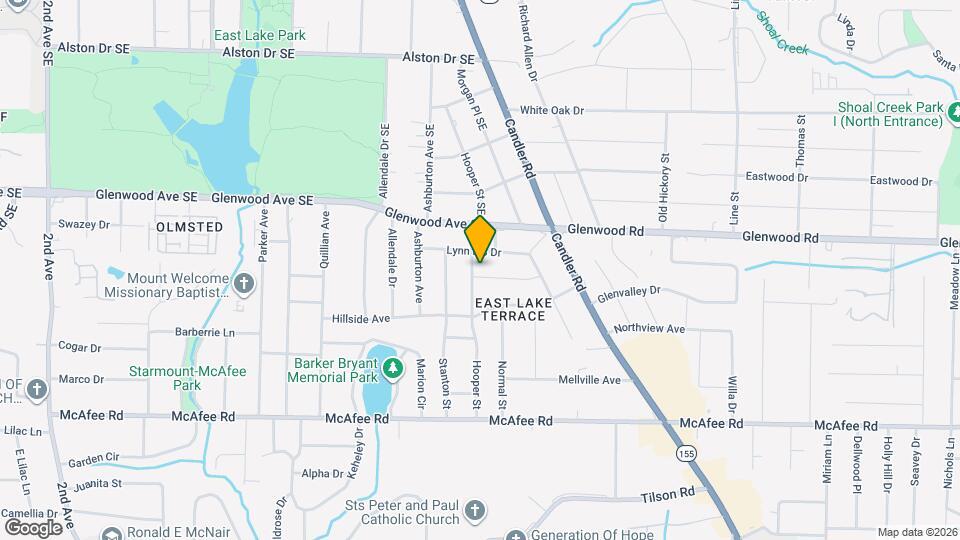 2418 Crestview Ave Map and Location Details