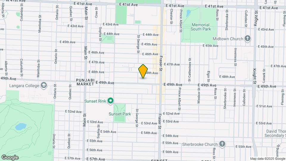 545 49th Av E Map and Location Details