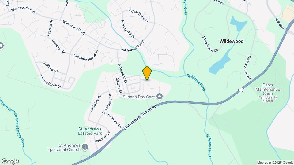 22880 Dement Ln Map and Location Details