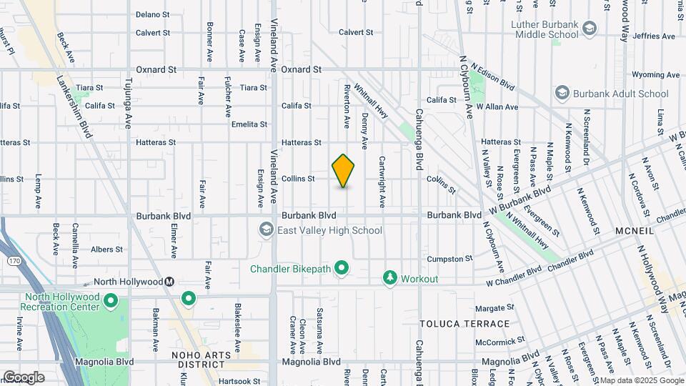 5637 Riverton Ave Map and Location Details