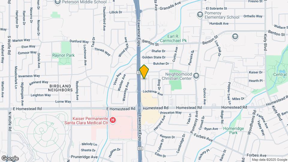 880-884 Burbank Dr Map and Location Details