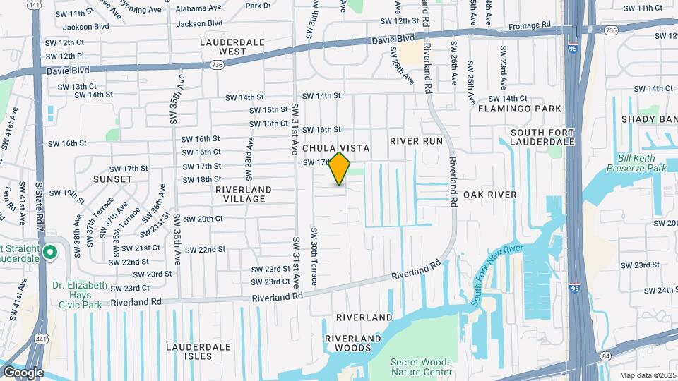 2927 SW 19th St Map and Location Details