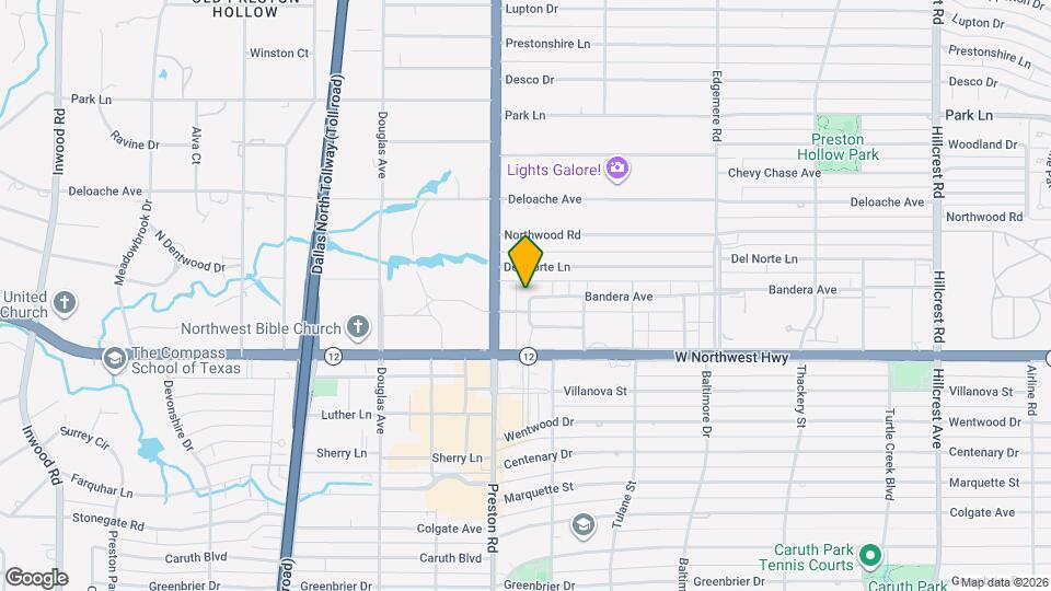 6111 Bandera Ave Map and Location Details