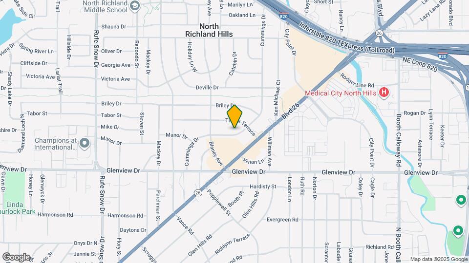 4325 Cummings Dr Map and Location Details