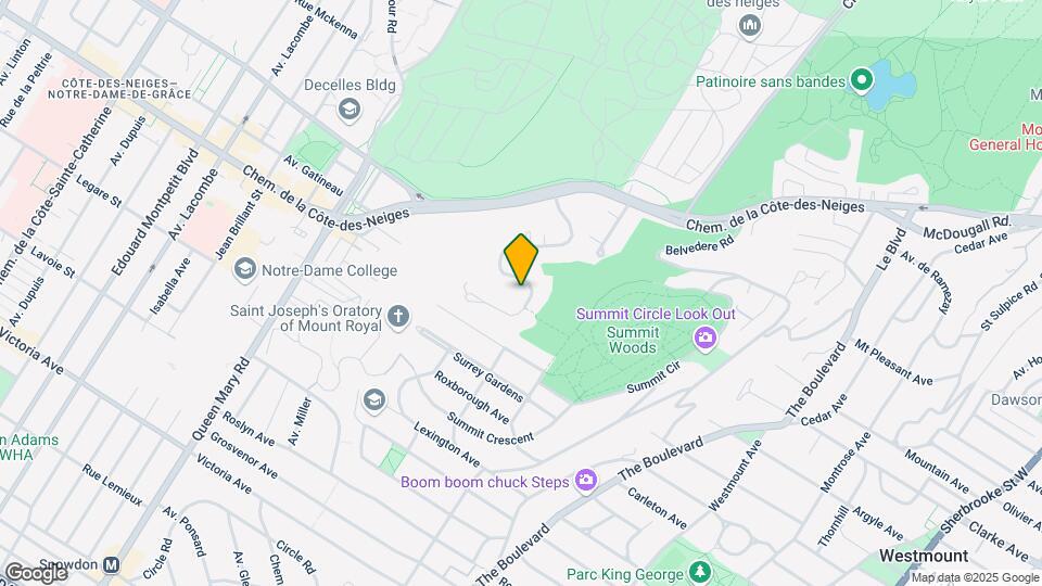 3495 Ridgewood Map and Location Details
