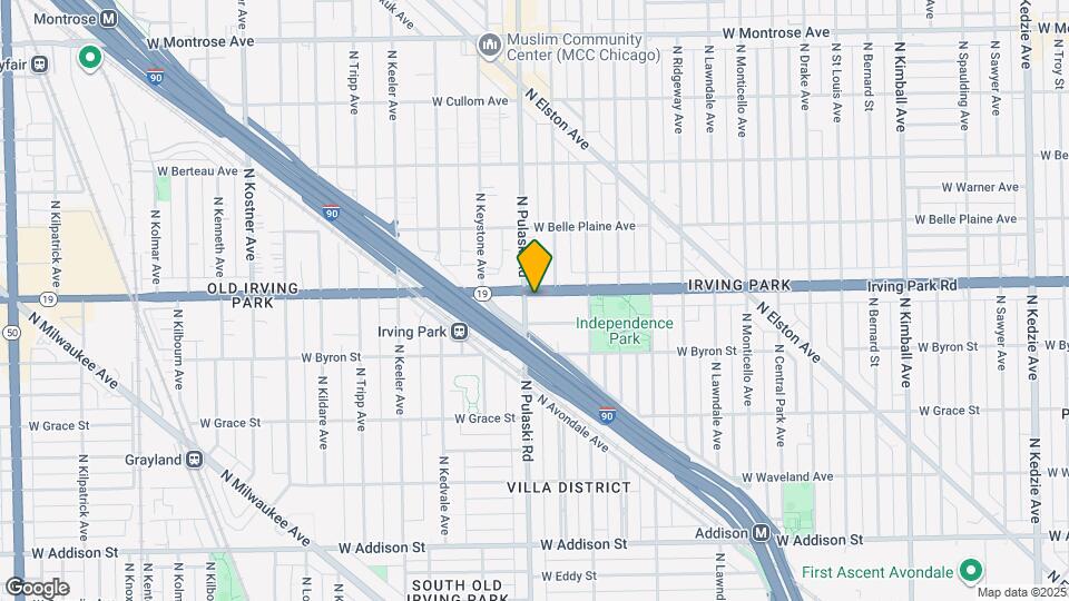 3959 W Irving Park Rd, Unit J05W Map and Location Details