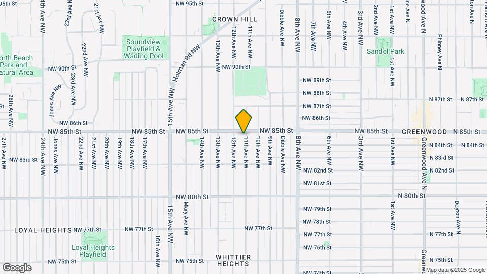 8357 11th Ave NW Map and Location Details